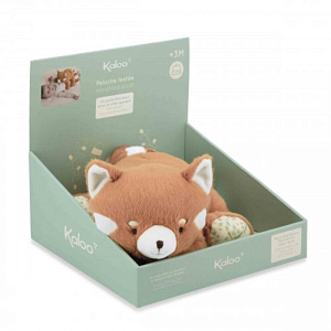 Мягкая игрушка Kaloo "Панда", оранжевая, серия "Petit Songe", 26 см